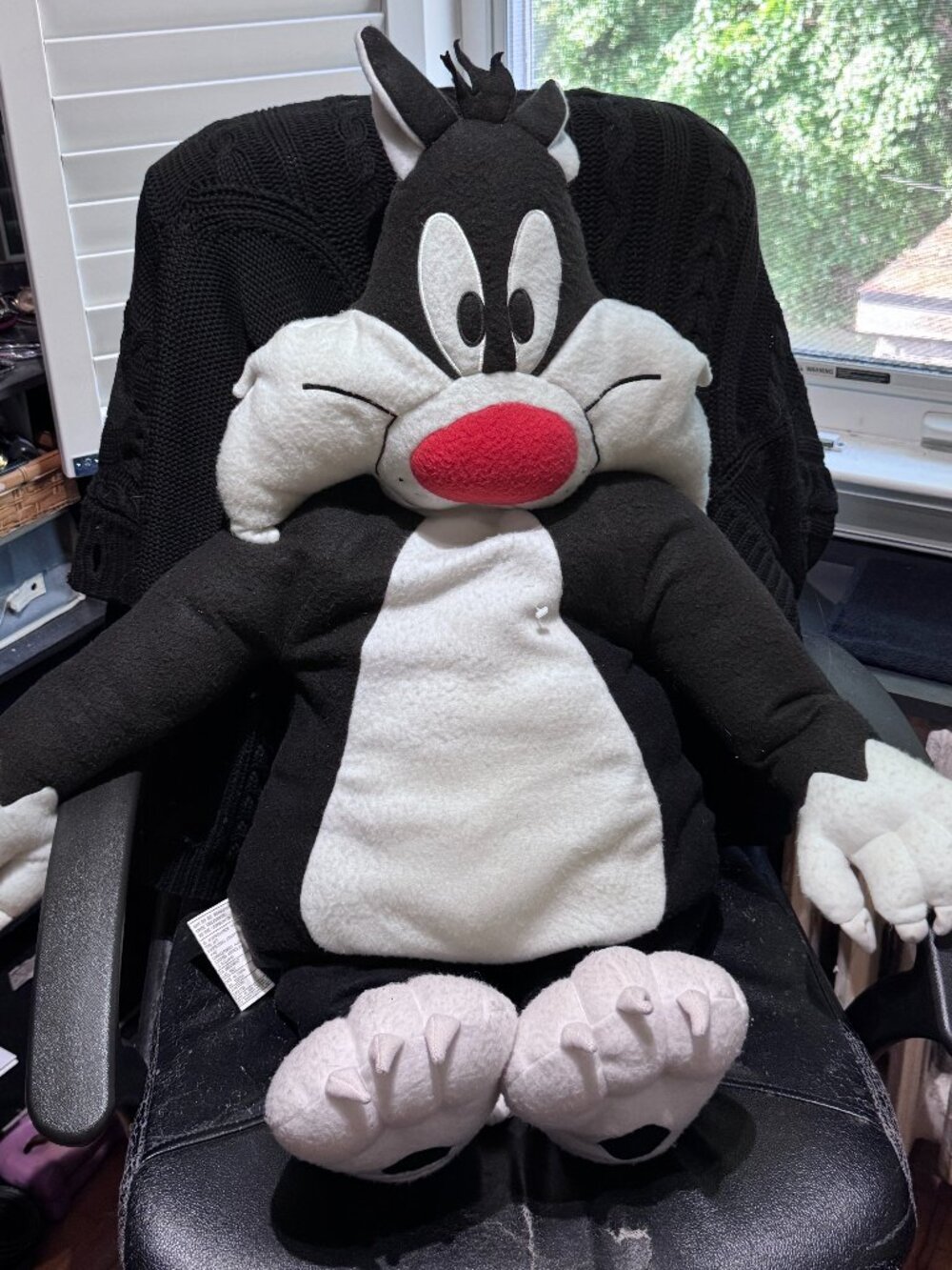 🐱✨ HOST PICK✨ Looney Tunes Sylvester Body Pillow — Oversized Collector's Plush ✨